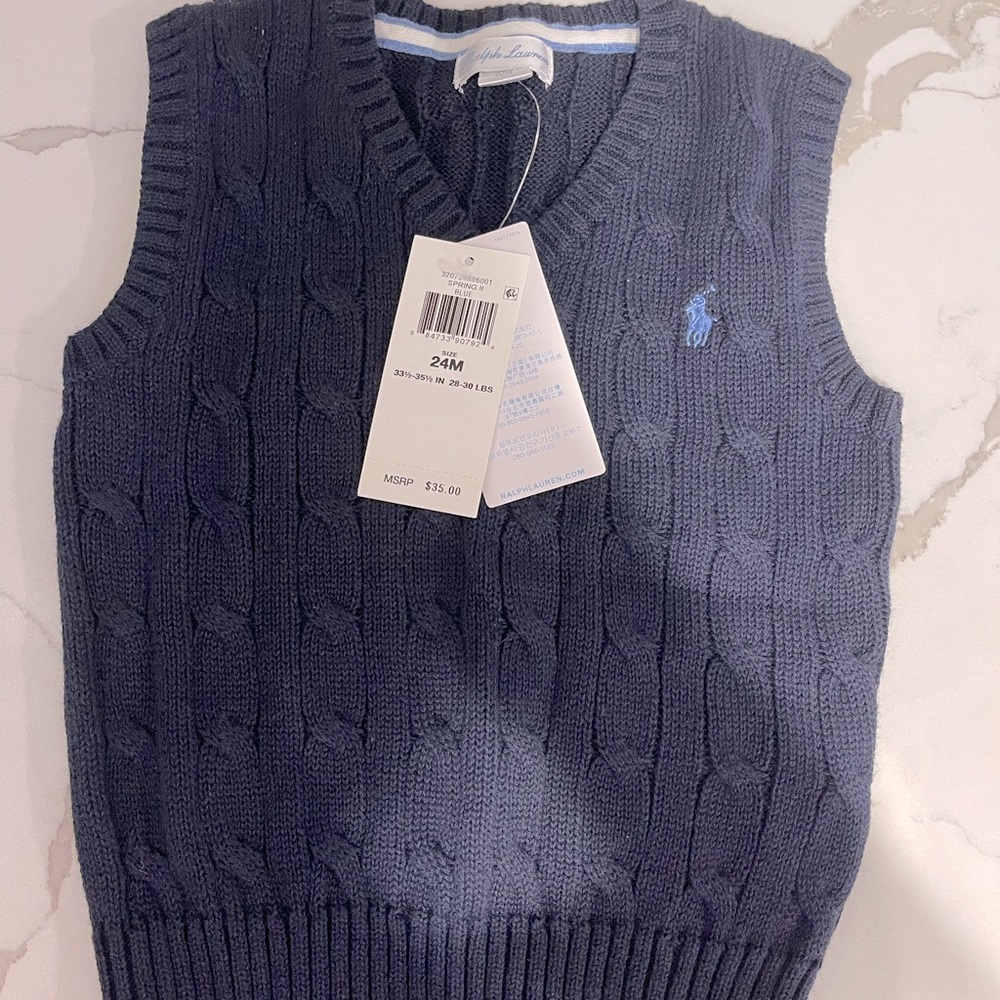 Ralph Lauren Toddler Boy Vest